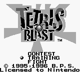 Tetris Blast screenshot 5 for GameBoy